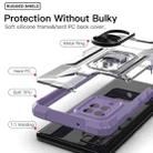 For Samsung Galaxy M42 5G PC + TPU Shockproof Protective Case with Metal Ring Holder(Purple) - 5