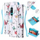 For Huawei P30 Colored Drawing Pattern Cross Texture Horizontal Flip PU Leather Case with Holder & Card Slots & Wallet(Butterfly Tree) - 1