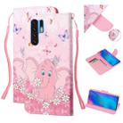 For Huawei P30 Pro Colored Drawing Pattern Cross Texture Horizontal Flip PU Leather Case with Holder & Card Slots & Wallet(Butterfly Elephant) - 1