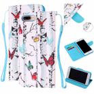 Colored Drawing Pattern Cross Texture Horizontal Flip PU Leather Case with Holder & Card Slots & Wallet For iPhone 8 Plus / 7 Plus(Butterfly Tree) - 1