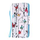 Colored Drawing Pattern Cross Texture Horizontal Flip PU Leather Case with Holder & Card Slots & Wallet For iPhone XR(Butterfly Tree) - 2