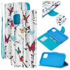 Colored Drawing Pattern Cross Texture Horizontal Flip PU Leather Case with Holder & Card Slots & Wallet For iPhone 11 Pro(Butterfly Tree) - 1