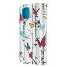 For iPhone 11 Pro Max Colored Drawing Pattern Cross Texture Horizontal Flip PU Leather Case with Holder & Card Slots & Wallet (Butterfly Tree) - 3