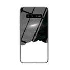 For Samsung Galaxy S20+ Starry Sky Painted Tempered Glass TPU Shockproof Protective Case(Cosmic Starry Sky) - 1
