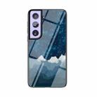 For Samsung Galaxy S21+ Starry Sky Painted Tempered Glass TPU Shockproof Protective Case(Star Chess Rob) - 1