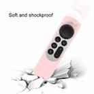 Silicone Protective Case Cover with Rope For Apple TV 4K 4th Siri Remote Controller(White) - 7