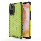 For Honor 50 Shockproof Honeycomb PC + TPU Protective Case(Green) - 1