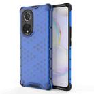For Honor 50 Pro Shockproof Honeycomb PC + TPU Protective Case(Blue) - 1