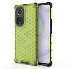 For Honor 50 Pro Shockproof Honeycomb PC + TPU Protective Case(Green) - 1