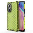 For Honor 50 SE Shockproof Honeycomb PC + TPU Protective Case(Green) - 1