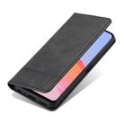 For vivo Y53s AZNS Magnetic Calf Texture Horizontal Flip Leather Case with Card Slots & Holder & Wallet(Black) - 4
