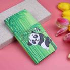 For Samsung Galaxy S9 Colored Drawing Pattern Cross Texture Horizontal Flip PU Leather Case with Holder & Card Slots & Wallet(Panda Bamboo) - 7