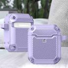 Shield Armor Shield Armor Waterproof Wireless Earphone Protective Case For AirPods 1/2(Purple) - 1