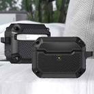 Shield Armor Shield Armor Waterproof Wireless Earphone Protective Case For AirPods Pro(Black) - 1