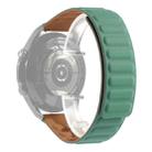 For Huawei Watch 3 / 3 Pro Silicone Magnetic Watch Band(Pine Needle Green) - 1