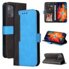 For Motorola Moto G50 Business Stitching-Color Horizontal Flip PU Leather Case with Holder & Card Slots & Photo Frame(Blue) - 1