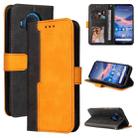 For Nokia G10 / G20 Business Stitching-Color Horizontal Flip PU Leather Case with Holder & Card Slots & Photo Frame(Orange) - 1