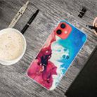For iPhone 13 mini A Series Marble Pattern TPU Protective Case (HC-A20) - 1
