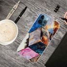 For iPhone 13 Pro A Series Marble Pattern TPU Protective Case (HC-A12) - 1