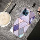 For iPhone 13 Pro B Series Marble Pattern TPU Protective Case (GK-A17) - 1