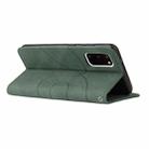 For Samsung Galaxy S20 Dual-color Splicing Horizontal Flip PU Leather Case with Holder & Card Slots & Wallet(Green) - 5