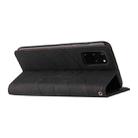 For Samsung Galaxy S20+ Dual-color Splicing Horizontal Flip PU Leather Case with Holder & Card Slots & Wallet(Black) - 5