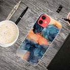 For iPhone 13 mini Abstract Marble Pattern TPU Protective Case (Abstract Blue) - 1