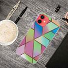 For iPhone 13 Abstract Marble Pattern TPU Protective Case(Rhombus Gradient) - 1