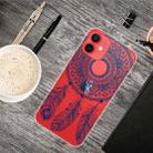 For iPhone 13 Painted Pattern High Transparent TPU Protective Case(Mandala) - 1