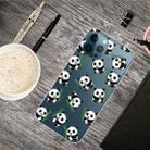 For iPhone 13 Pro Max Painted Pattern High Transparent TPU Protective Case (Panda) - 1