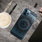 For iPhone 13 Pro Painted Pattern High Transparent TPU Protective Case (Mandala) - 1