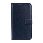 For OnePlus Nord N200 5G idewei Crazy Horse Texture Horizontal Flip Leather Case with Holder & Card Slots & Wallet(Blue) - 2