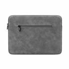 ND11 Jacquard Fabric Laptop Liner Bag, Size:13.3 inch(Sheepskin Dark Gray) - 1