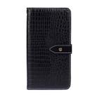 For Asus Zenfone 8 Flip idewei Crocodile Texture Horizontal Flip Leather Case with Holder & Card Slots & Wallet(Black) - 2