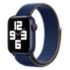 Loop Type Sport Watch Band For Apple Watch Series 9&8&7 41mm / SE 3&SE 2&6&SE&5&4 40mm / 3&2&1 38mm(Dark Sea Blue) - 1