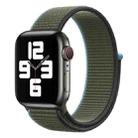 Loop Type Sport Watch Band For Apple Watch Series 9&8&7 41mm / SE 3&SE 2&6&SE&5&4 40mm / 3&2&1 38mm(Dark Olive Green) - 1