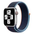 Loop Type Sport Watch Band For Apple Watch Series 9&8&7 41mm / SE 3&SE 2&6&SE&5&4 40mm / 3&2&1 38mm(Dark Navy Blue) - 1