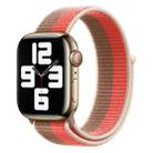 Loop Type Sport Watch Band For Apple Watch Ultra 49mm&Watch Ultra 2 49mm / Series 9&8&7 45mm / SE 3&SE 2&6&SE&5&4 44mm / 3&2&1 42mm (Pomelo Pink Wheat) - 1