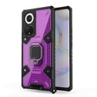 For Honor 50 Pro Space PC + TPU Ring Holder Protective Case(Purple) - 1