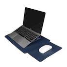 PU06 3 in 1 PU Multifunctional Laptop Bag, Size:13.3 inch(Sapphire Blue) - 1