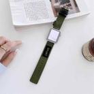 Nylon Watch Band For Apple Watch Series 8&7 41mm / SE 2&6&SE&5&4 40mm / 3&2&1 38mm(Army Green) - 1