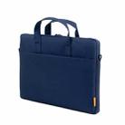 POFOKO A530 Series Portable Laptop Bag with Small Bag & Removable Strap, Size:14-15.4 inch(Navy Blue) - 1