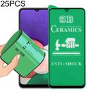 For Samsung Galaxy A22 5G 25 PCS 9D Full Screen Full Glue Ceramic Film - 1