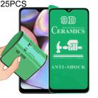 For Samsung Galaxy A10s 25 PCS 9D Full Screen Full Glue Ceramic Film - 1