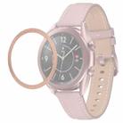 For Samsung Galaxy Watch 3 41mm Smart Watch Rhombus Texture Bezel Ring(Rose Gold) - 1