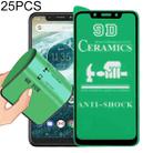 For Motorola One / P30 Play 25 PCS 9D Full Screen Full Glue Ceramic Film - 1