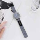 20mm Universal Nylon Watch Band(Grey) - 1