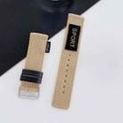 20mm Universal Nylon Watch Band(Khaki) - 1