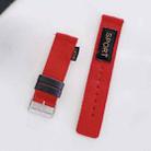 20mm Universal Nylon Watch Band(Red) - 1