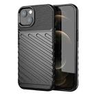 For iPhone 13 mini Thunderbolt Shockproof TPU Soft Case (Black) - 1